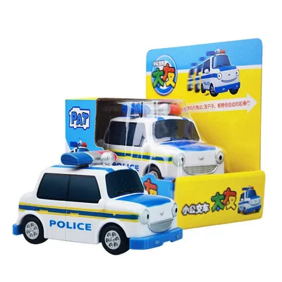 Тайо маленький автобус набор - набор из 4х инерционных машинок игрушек по  6.5 см — купить в интернет-магазине по низкой цене на Яндекс Маркете