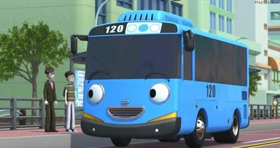 Купить [Маленький автобус Тайо] Игрушка-машинка из литого под давлением  пластика с арахисом Вытяните назад, цена 2 590 руб — (334289575514)