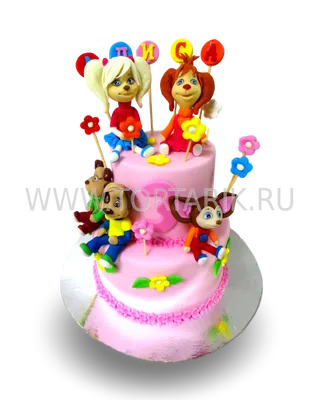 Торт \"Барбоскины\" | Детский торт, День рождения, Торт
