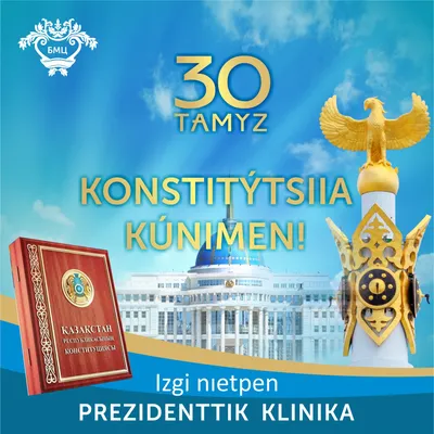 Баннер на день конституции РК Казахстан [CDR] – ALLART.KZ