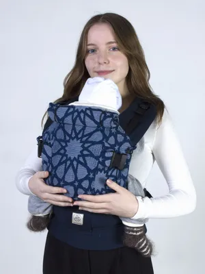 Эрго рюкзак от 0 до 2 лет с вставкой для новорожденных.
