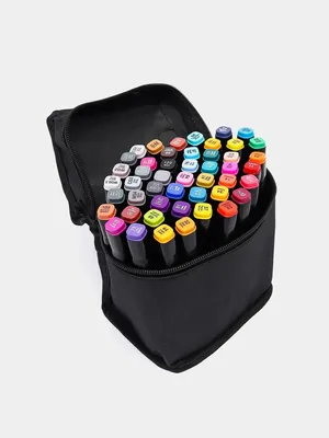1 Набор фломастеров для рисования, художественные маркеры, двусторонние  фломастеры, цветные моющиеся маркеры | AliExpress