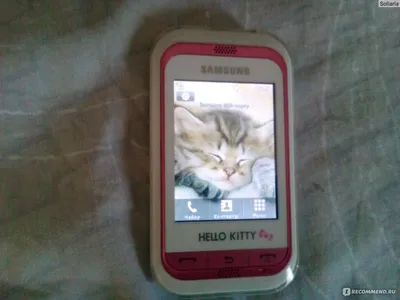 Мобильный телефон Samsung C 3300 I Hello Kitty - «Не плохой телефон для  девушки или девочки, но не для женщины:-) » | отзывы
