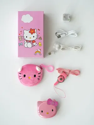 Hello Kitty Мобильный телефон кнопочный с чехлом для детей
