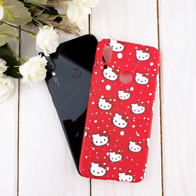 Чехол для Apple iPhone 13 ярко-красный матовый soft touch Hello Kitty】-  Купить с Доставкой по Украине | Zorrov®️