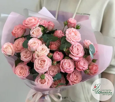 Букет \" Розы для любимой\" - Букеты из цветов / Цветочный Рай - интернет  магазин цветов