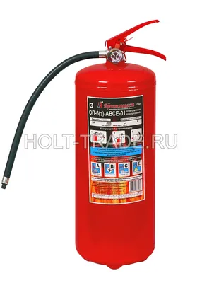 Огнетушитель ОП-6 (з) АВСЕ - цена 654 рублей, купить в Санкт-Петербурге