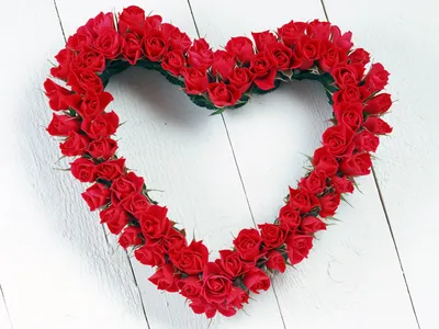Обои День Святого Валентина, подарок, пляж роза, цветок, растение -  картинка на рабочий стол и фото бесплатно