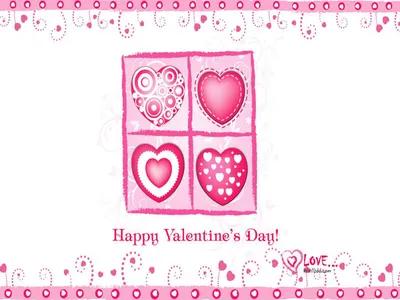 Скачать обои и картинки день святого валентина, 14 февраля, сердечки,  любовь, подарок, коробочки, лента для рабочего стола в разрешении 1920x1348