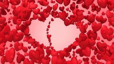 Картинка на рабочий стол день святого Валентина, сердечки, алмазы 1280 x  1024
