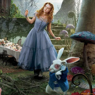 Фотографии, постеры и кадры из фильма Алиса в Зазеркалье.