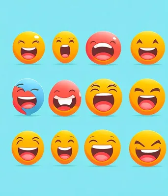 Whatsapp emoji генерируется искусственным интеллектом | Премиум Фото