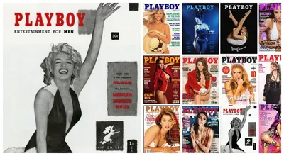 Старые обложки журнала Плейбой - Фотохронограф