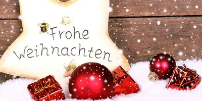 🇩🇪 Как поздравить с Рождеством и Новым годом на немецком языке? 🎄 -  YouTube