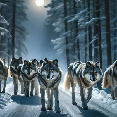 Картинки на тему #волки - в Шедевруме