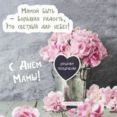 Поздравляем всех матерей с днём матери! | Поздравления, пожелания, открытки  с Новым годом! | ВКонтакте
