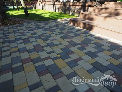 Тротуарная плитка \"Старый город\" (ЕКО) – АйТаш - производство бетонных  изделий в Казани