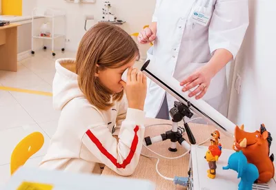 Диагностика зрения у детей и особенности лечения глазных заболеваний