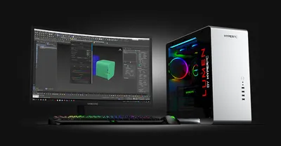 Обои цвет, 3d, компьютер, windows, операционная система, логотип на рабочий  стол