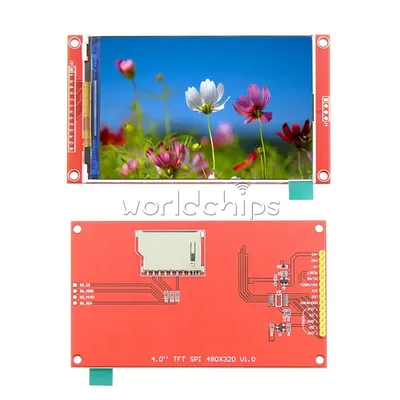 3.5inch 480x320 SPI TFT LCD Serial Module Display Screen With Touch Panel  Driver IC ILI9488 Digital Spare Parts - AliExpress