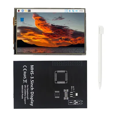3.5 Inch 480x320 SPI Serial TFT LCD Module Display Screen with Press Panel  Driver IC ILI9488 for MCU - Walmart.com