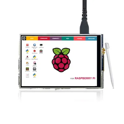 SPI 3.5 inch 480x320 TFT LCD Touch Screen Monitor Module; Raspberry Pi