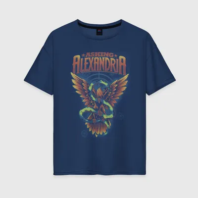 Купить Asking Alexandria Unisex Adult Devour Cotton T-Shirt | Joom