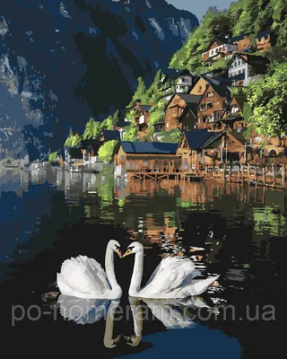 Картина на холсте \"Австрия, пейзаж, живописный\" 120x90 см. с алюминиевым  подвесом, в тубусе - купить по низкой цене в интернет-магазине OZON  (553740574)