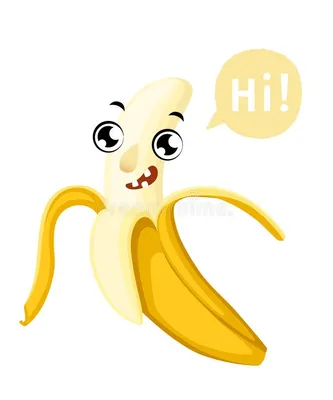 Бесплатное изображение: банан, смешное лицо, монстр