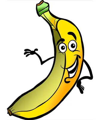 Банан Мультфильм Смешные - Бесплатное изображение на Pixabay - Pixabay