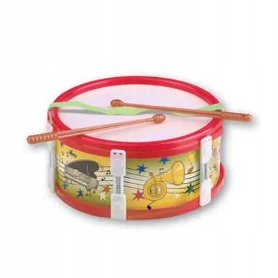 Барабан детский, музыкальный инструмент, игрушка для детей купить по низким  ценам в интернет-магазине Uzum (669600)