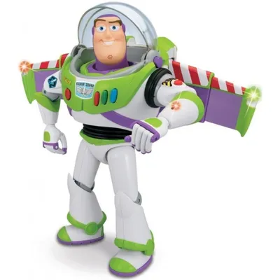 Купить фигурка История игрушек 4 (Toy Story 4) Buzz Lightyear Говорящий Базз  Лайтер 30 см, цены на Мегамаркет
