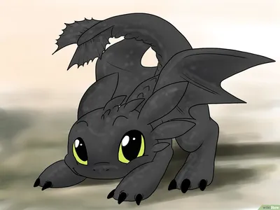 Рисунок дракона для срисовки беззубик (46 шт)