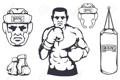 Аватарку: качок спортспен боксер» — создано в Шедевруме