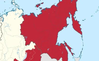 Карта юга Дальнего Востока