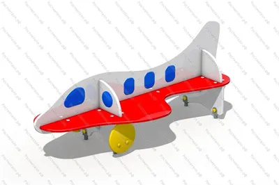 Детский самолет инерционный \"Пассажирский\" - купить с доставкой по выгодным  ценам в интернет-магазине OZON (554506956)