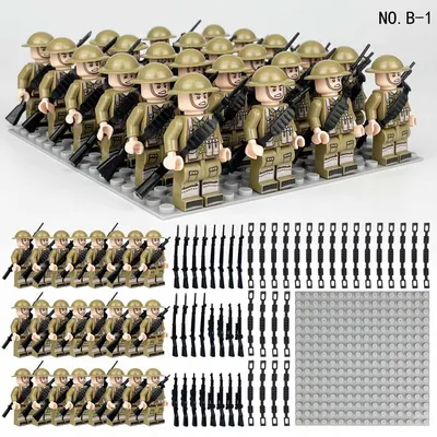 Детские игрушки, военные фигурки, строительные блоки, набор кирпичей с  оружием армии США, Германии, солдат ВВС специального назначения, полиции –  лучшие товары в онлайн-магазине Джум Гик