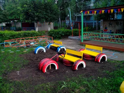 Детская площадка своими руками: фото и идеи для строительства игровой зоны  | HANDMADE | Дзен