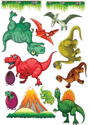 Динозавры картинки для печати обои