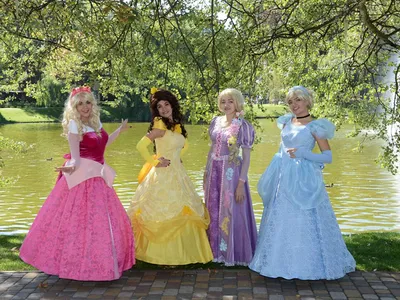 Фотообои Диснеевские принцессы на стену. Купить фотообои Диснеевские  принцессы в интернет-магазине WallArt
