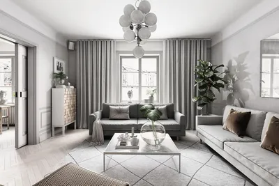 Дизайн интерьера частного дома 100 кв.м. 🏠 | СтройДизайн