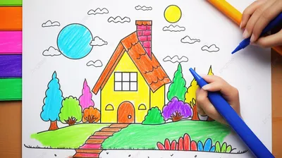 Картинки с надписью дом в котором я живу для детей (49 фото) » Юмор,  позитив и много смешных картинок
