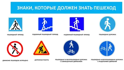 Дорожные знаки для пешеходов в картинках обои