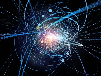 Мюоны - элементарные частицы с массой 207 раз больше электрона» — создано в  Шедевруме