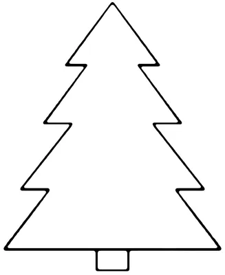 Картинки по запросу елка раскраска для малышей | Printable christmas  coloring pages, Christmas coloring pages, Christmas tree drawing