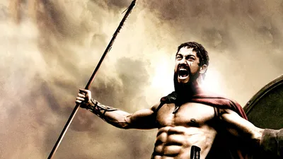 Крик «Это Спарта!» в фильме «300 спартанцев» оказался импровизацией  Джерарда Батлера - #diez на русском