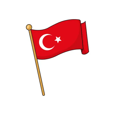 Как нарисовать флаг Турции. - YouTube