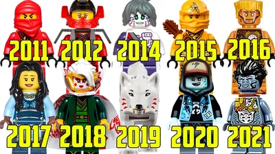 ВСЕ Герои Ниндзяго 2011-2021 - Ниндзя, Мастера Стихий и не только (Lego  News-454) | Brick Новости | Дзен