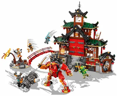 Lego Ninjago Конструктор \"Храм-додзё ниндзя\" купить в Ставрополе