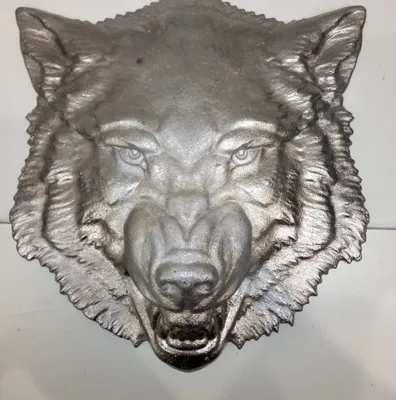 Голова волка, в китайском стиле, …» — создано в Шедевруме